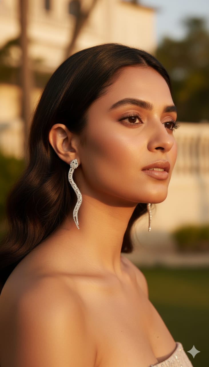 Crystal Serpent Statement Earrings – Shetarah