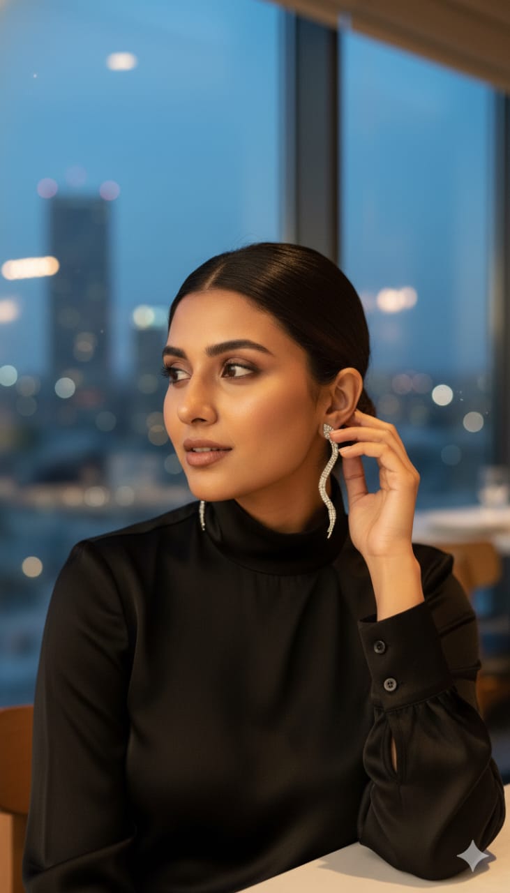 Crystal Serpent Statement Earrings – Shetarah