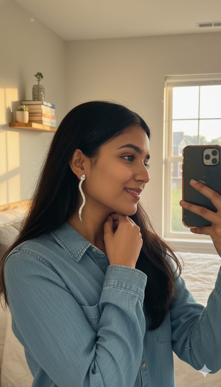 Crystal Serpent Statement Earrings – Shetarah