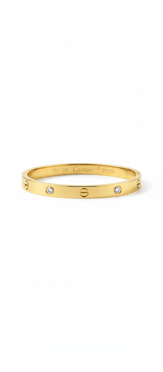Modern Golden Bracelet