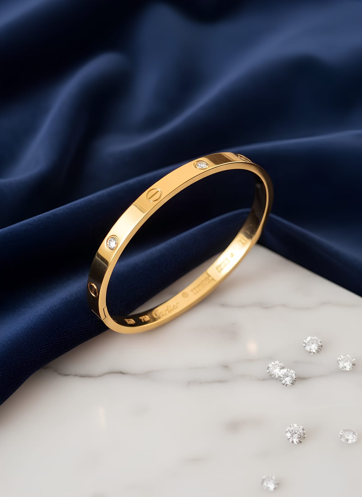 Modern Golden Bracelet